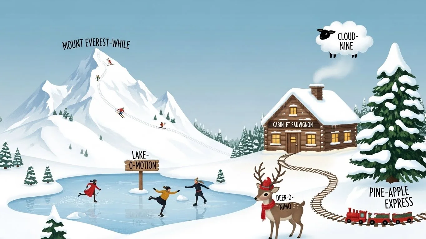 Cute Winter Brand Puns