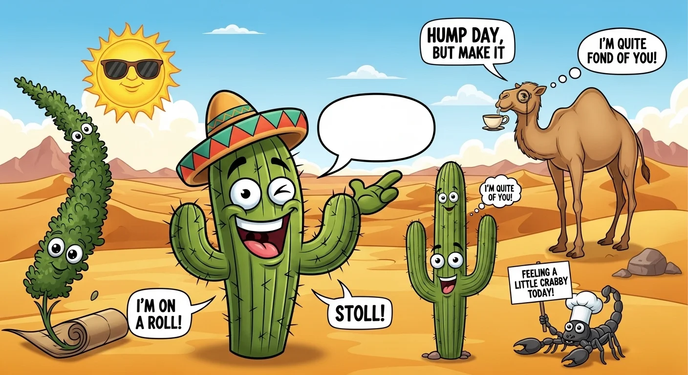 Desert Puns for Instagram