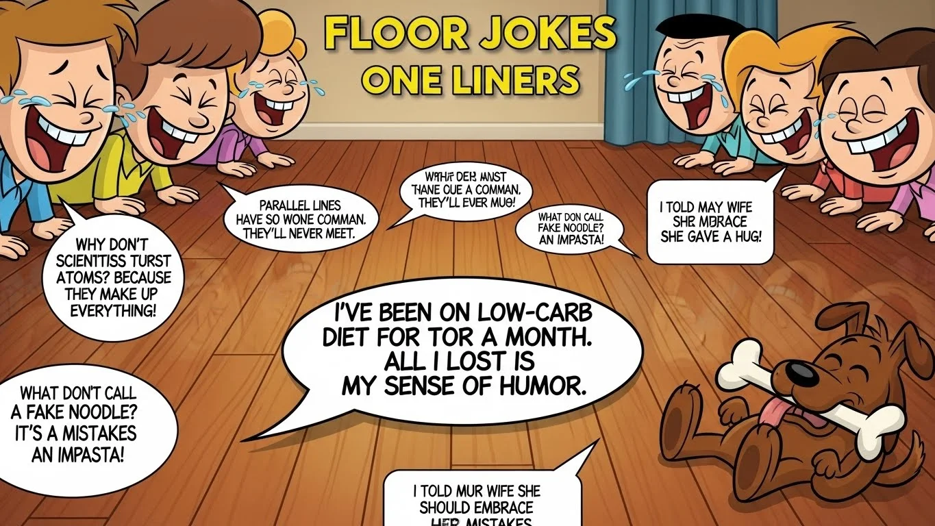 Floor Jokes One Liners