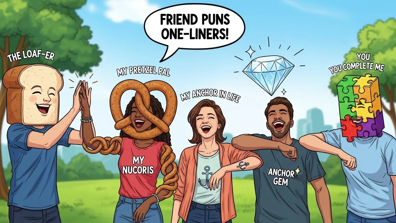 Friend Puns One Liners