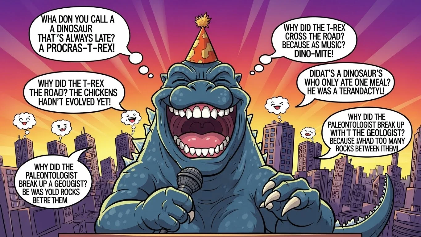 Godzilla Puns One Liners