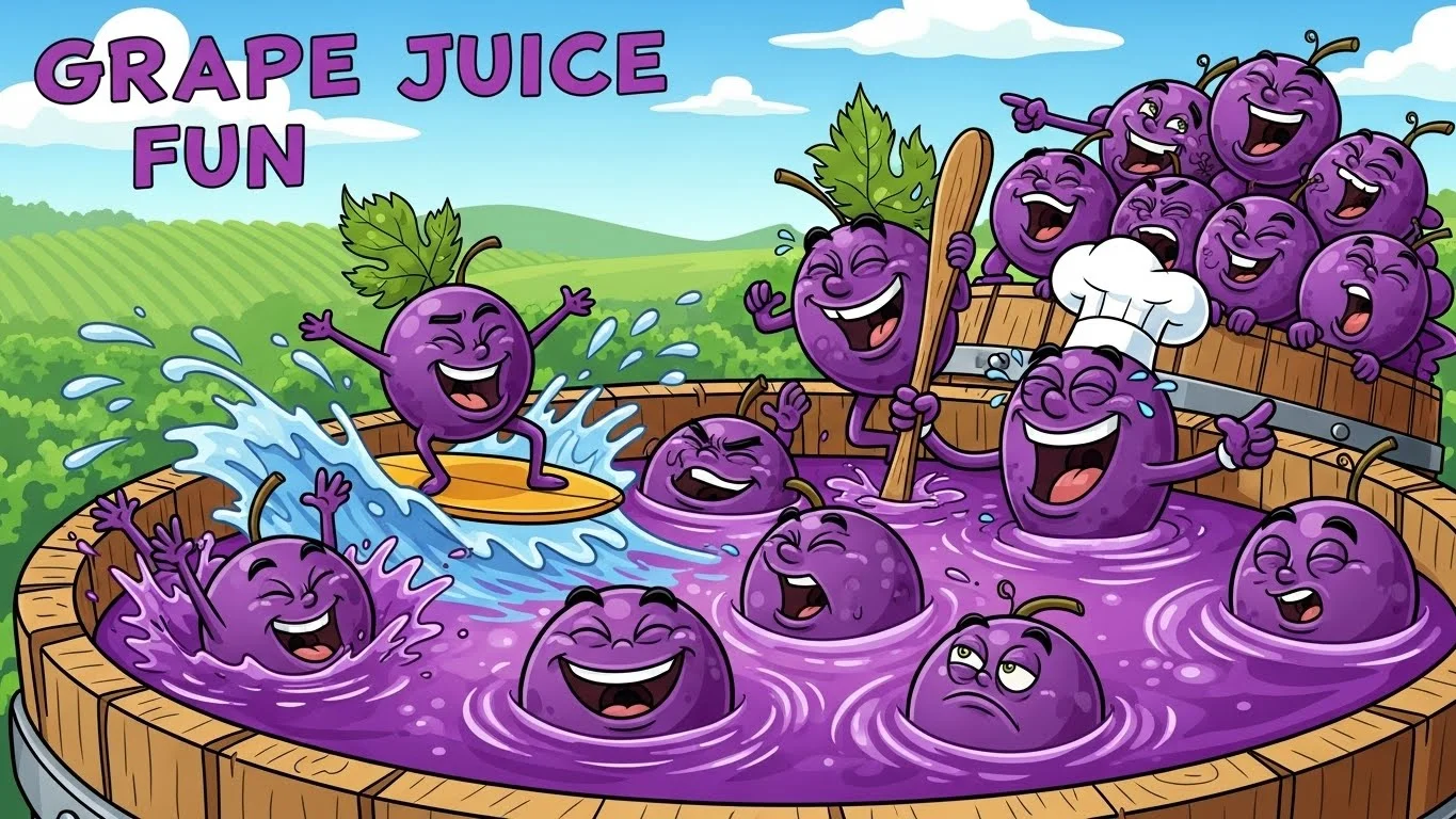 Grape Juice Fun