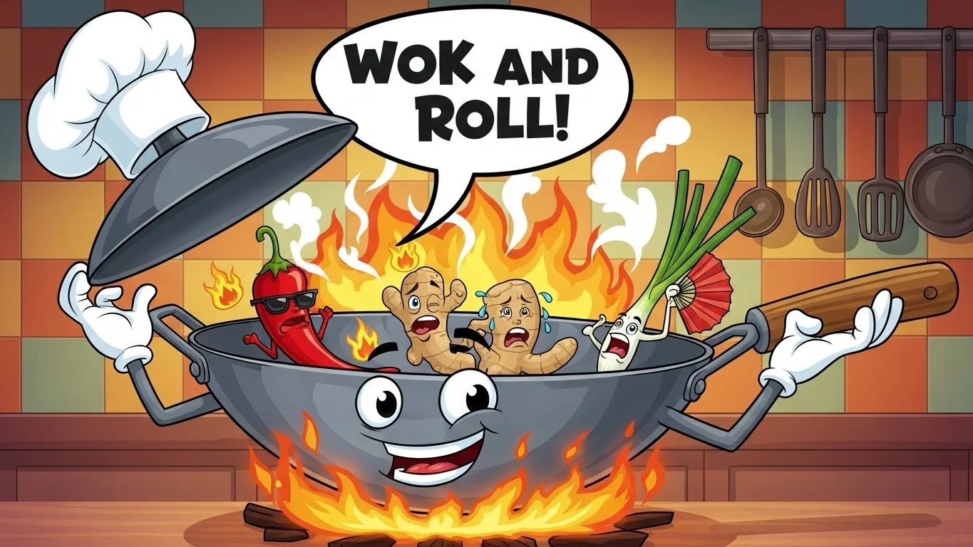 Hot Wok Wordplay