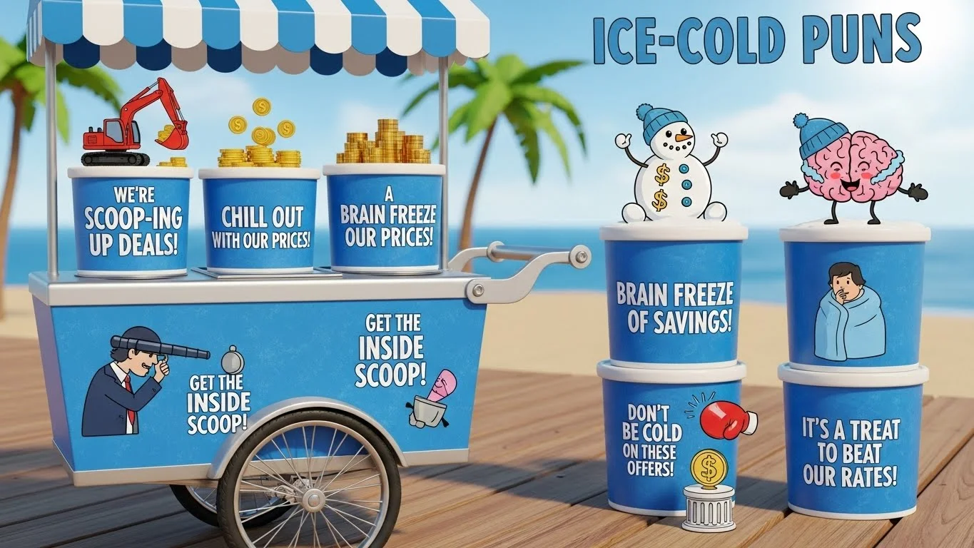 Ice-Cold Sales Puns