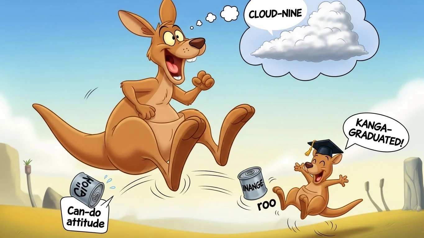 Kangaroo Jumping Puns