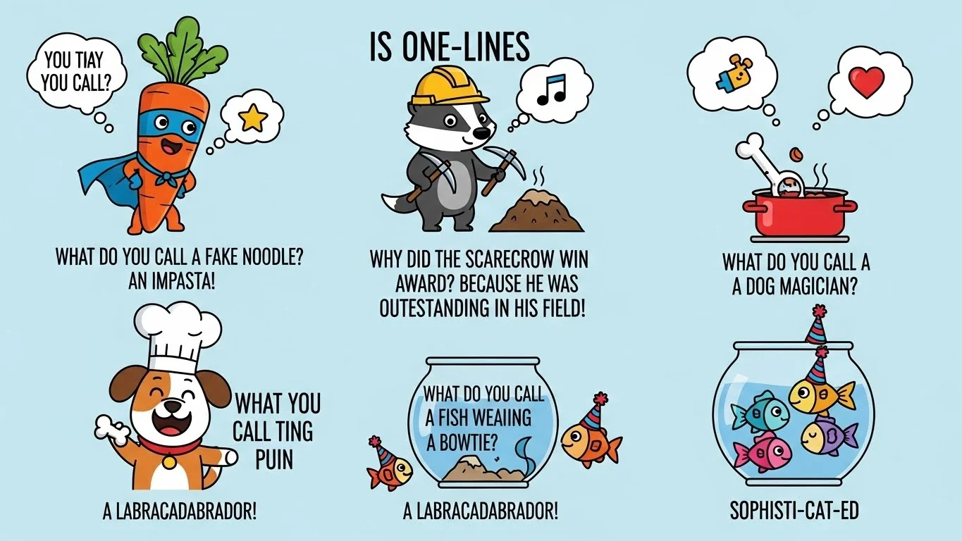 Kids Puns One-Liners