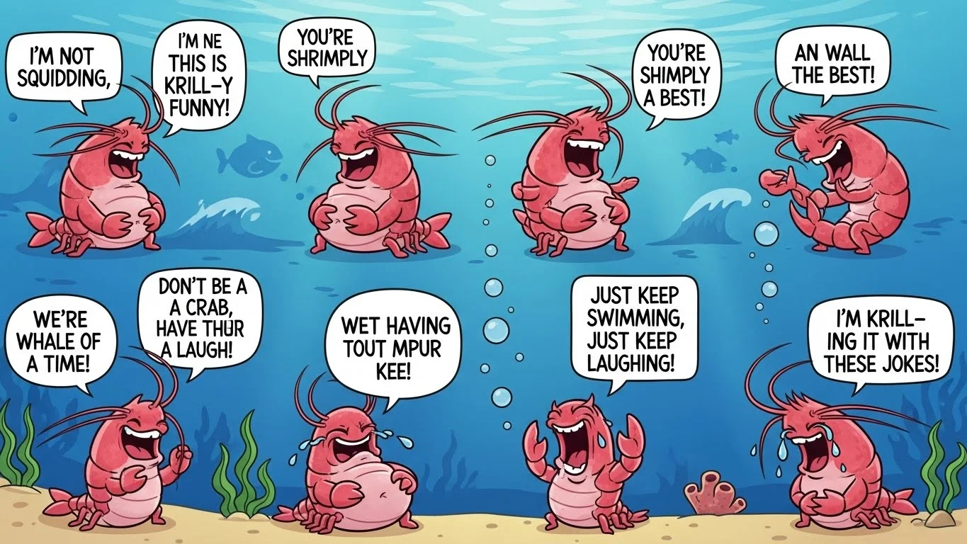 Krill Puns One Liners