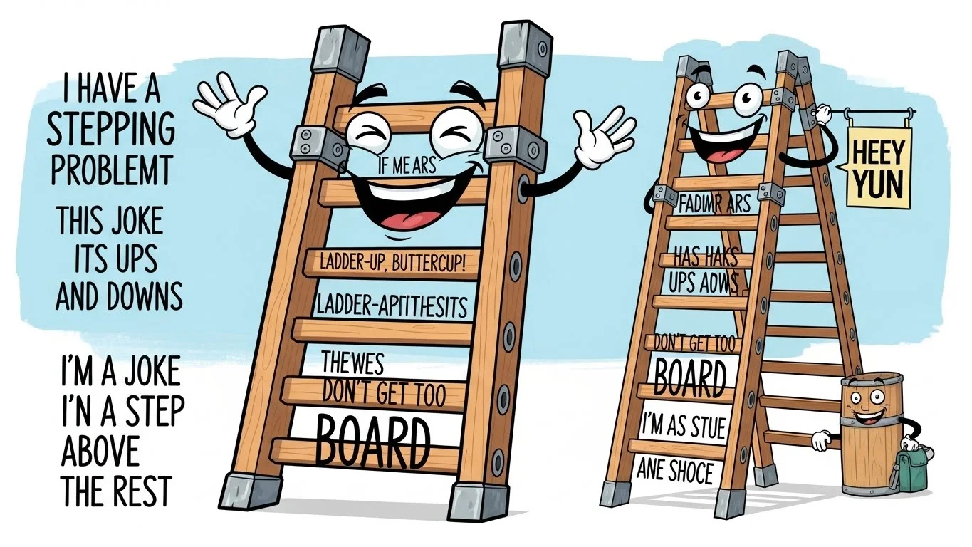 Ladder Puns One Liners