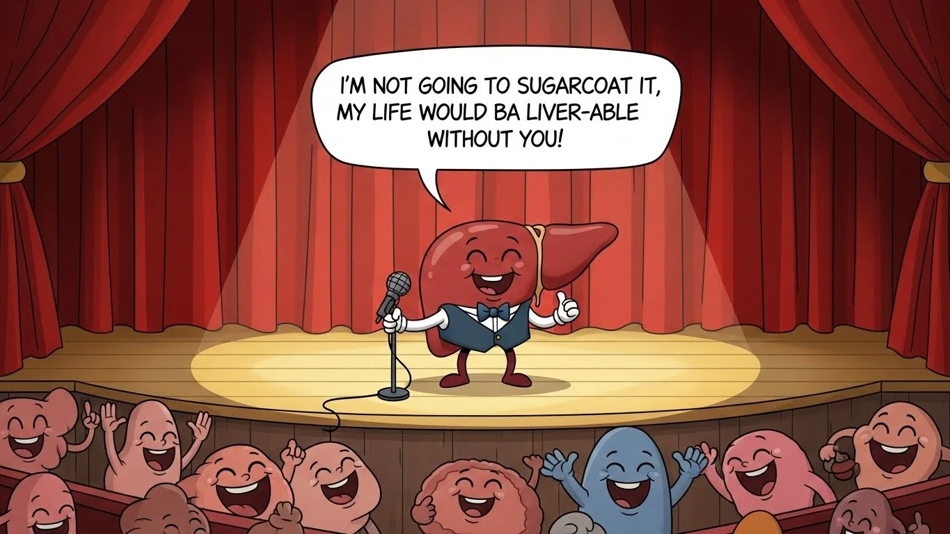Liver Puns One-Liners