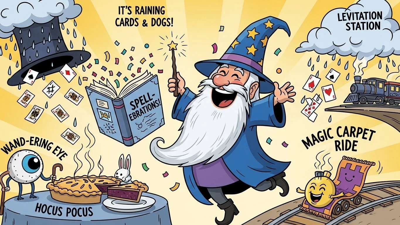 Magic Puns in English