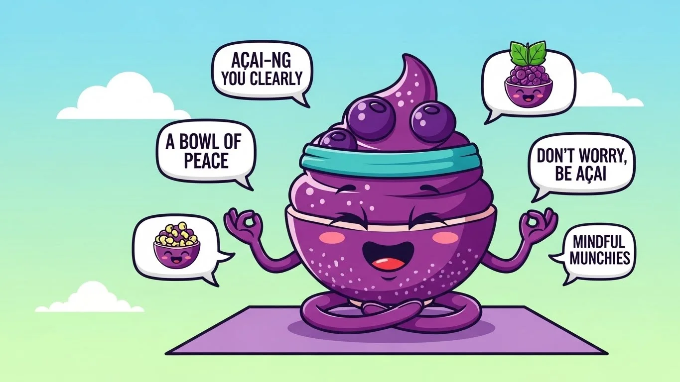 Mindfulness and Acai Puns