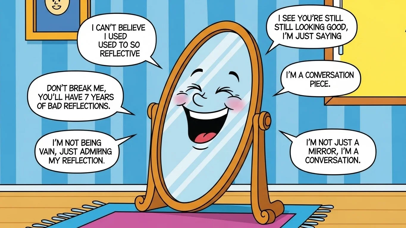 Mirror Puns One-Liners