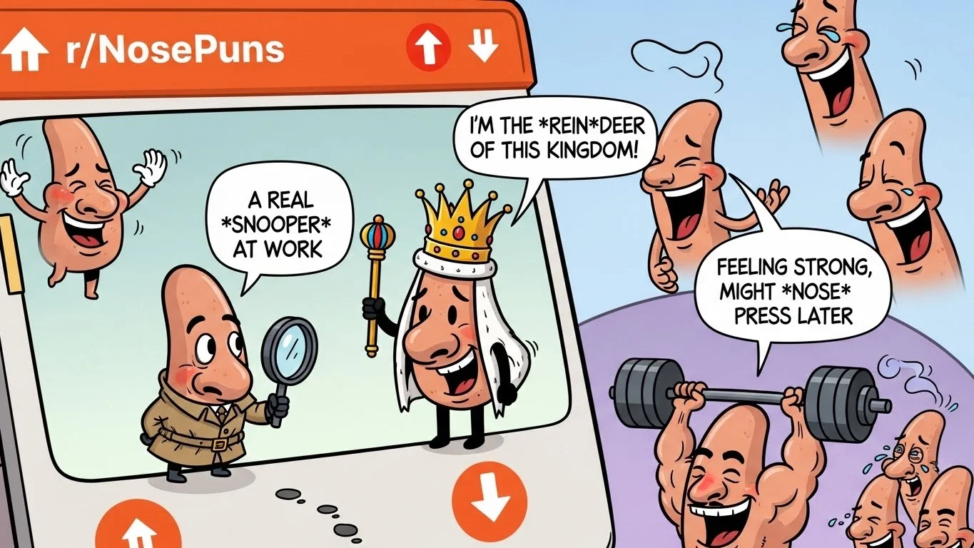 Nose Puns Reddit