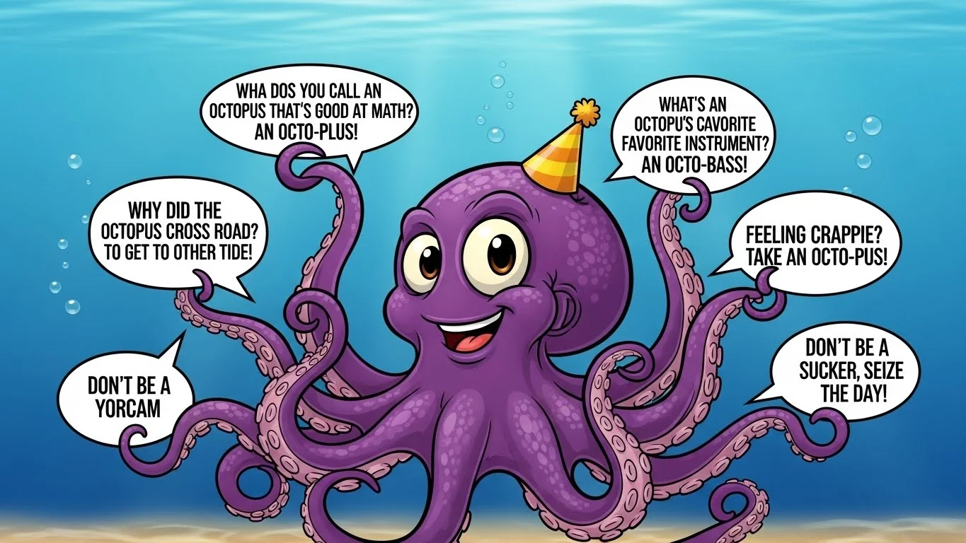Octopus Puns One-Liners