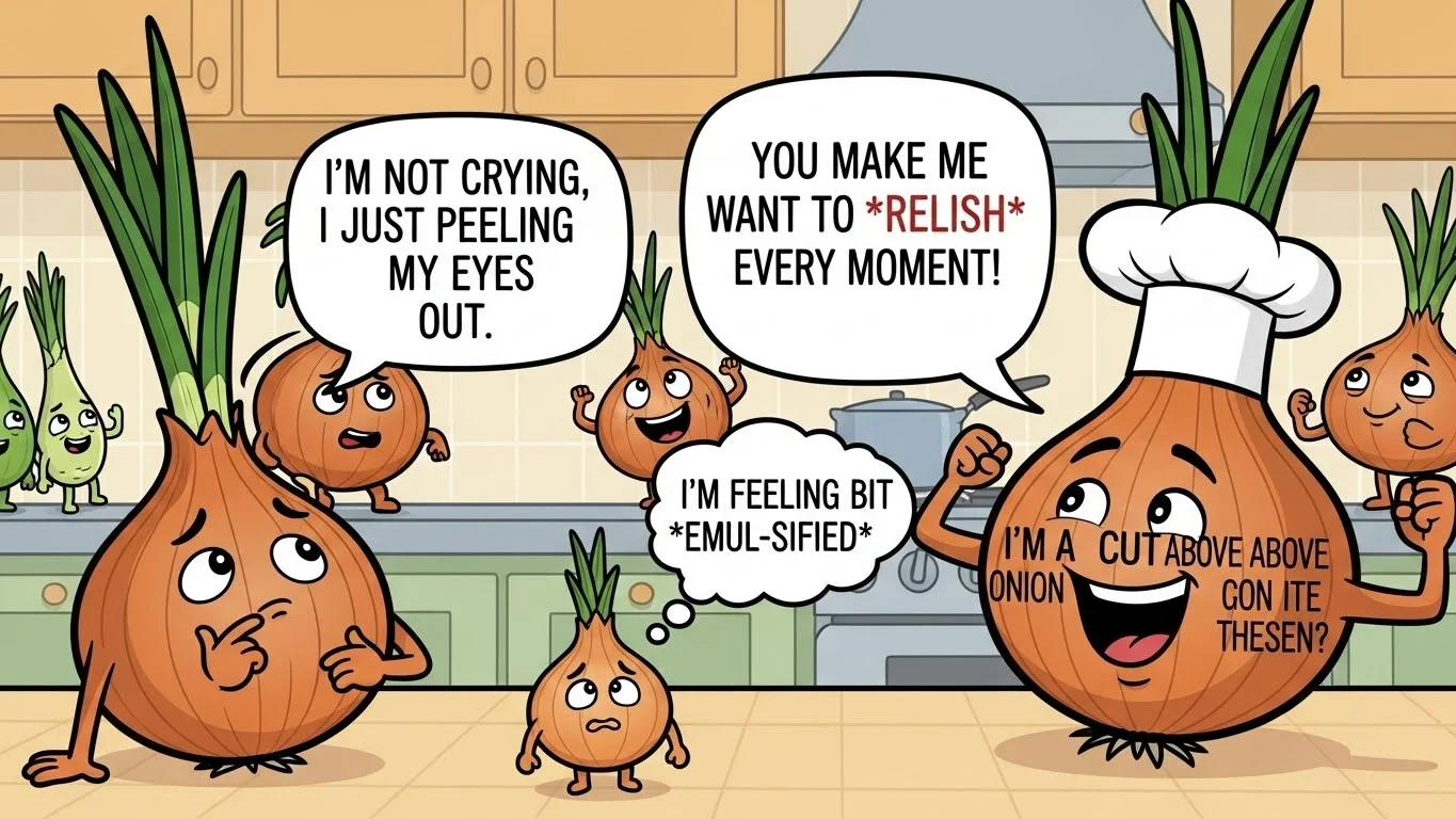 Onion Puns One-Liners