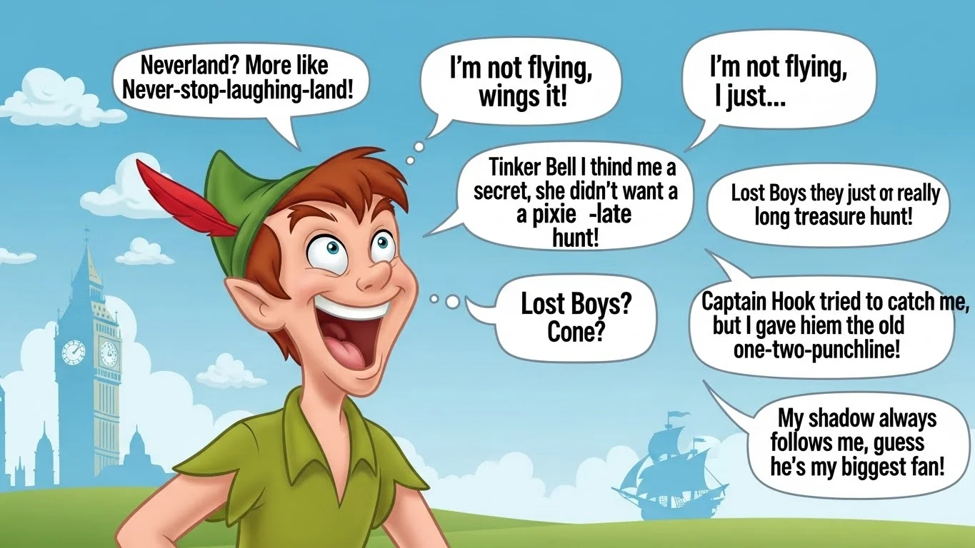 Peter Pan Puns One Liners
