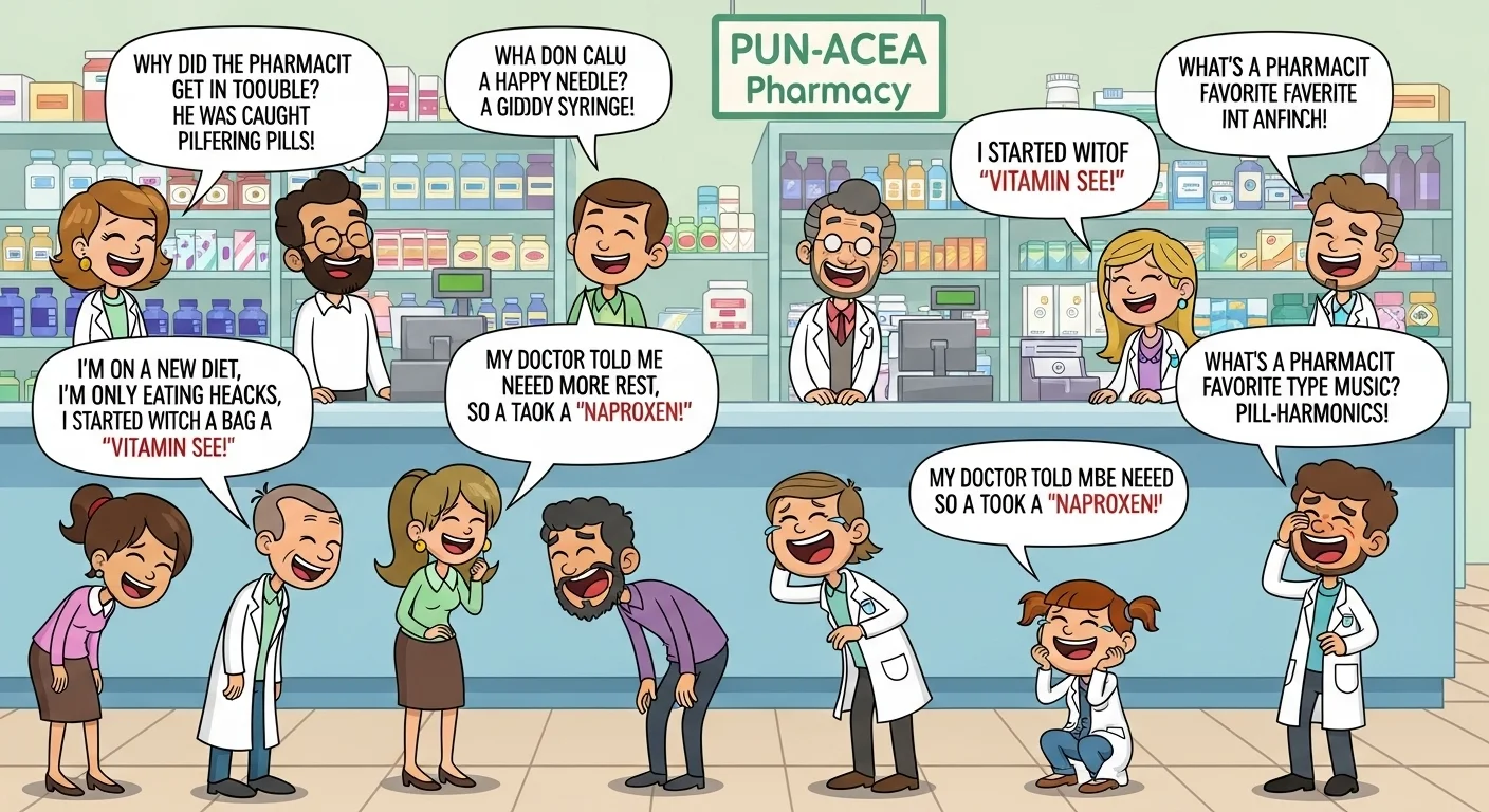 Pharmacy Puns One Liners