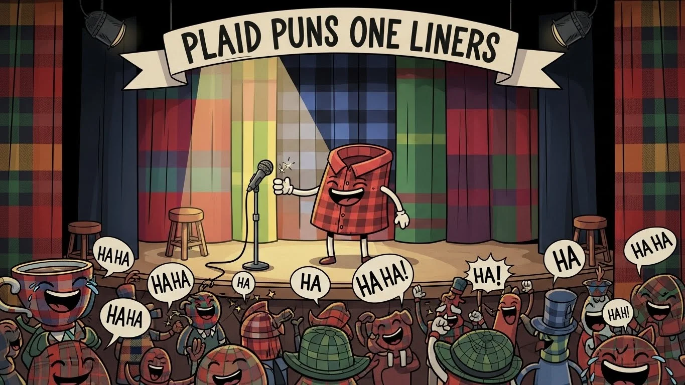 Plaid Puns One Liners
