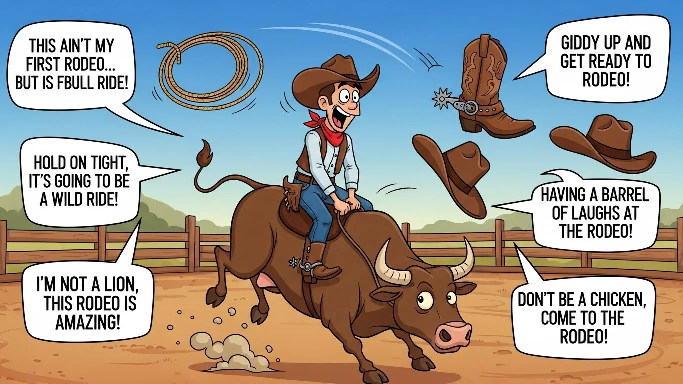 Rodeo Puns for Instagram