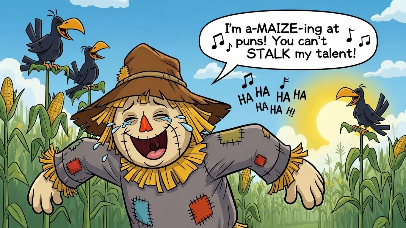 Scarecrow Puns Dirty (Playful, Not Explicit)