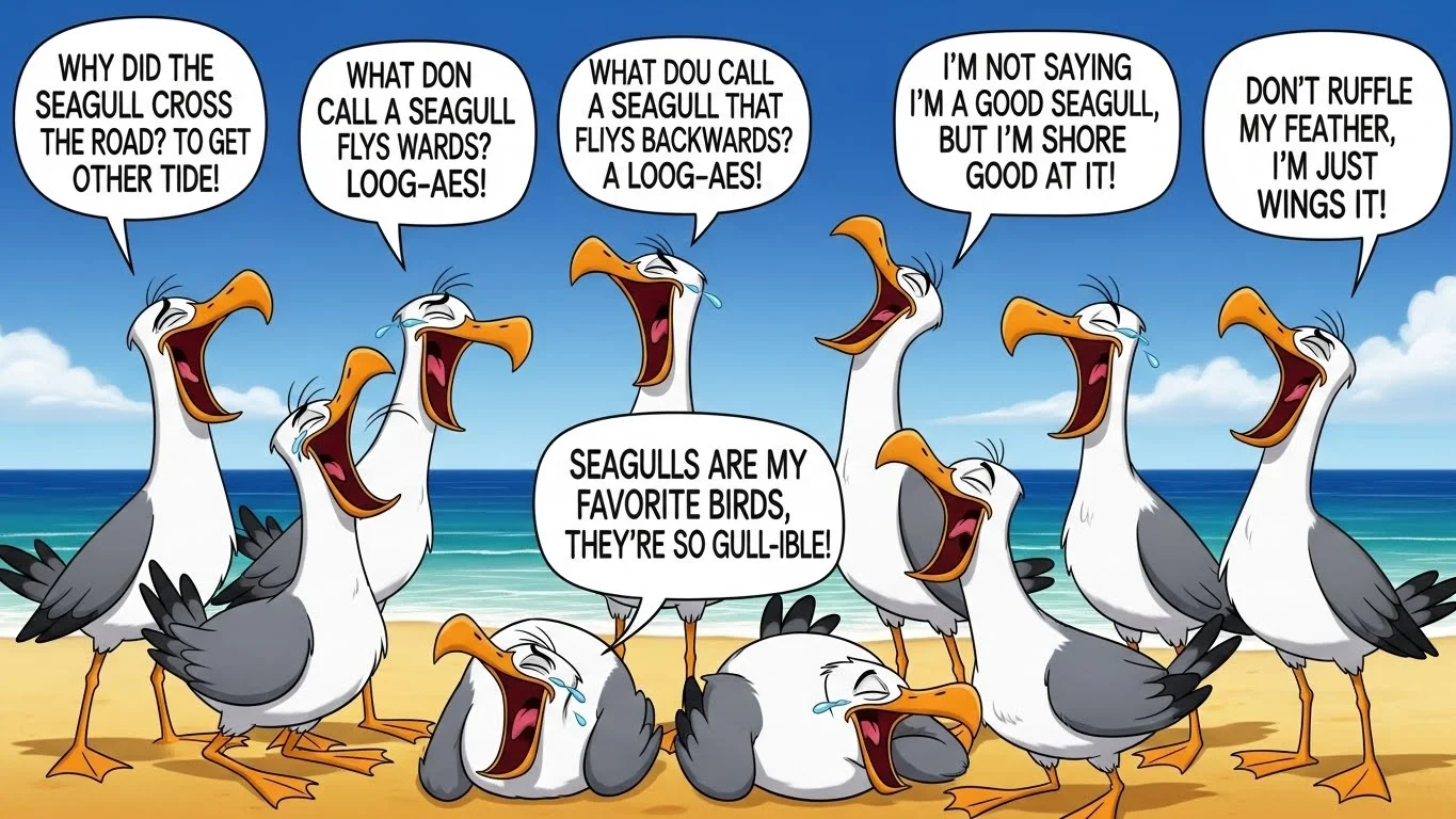Seagull puns One Liners