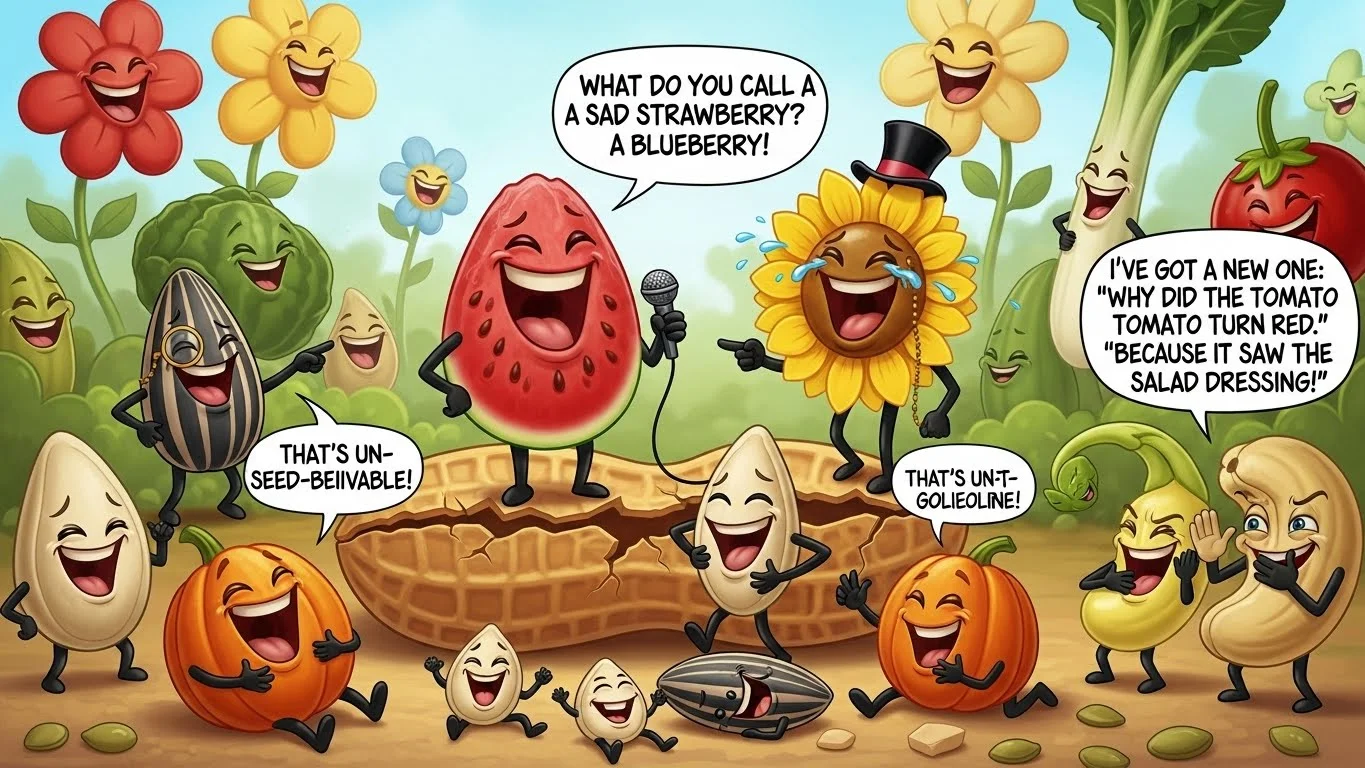 Seed puns One Liners 