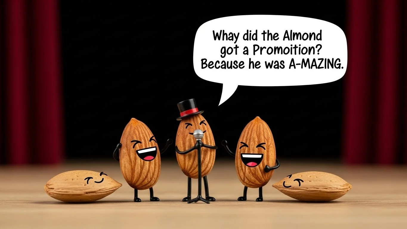 Short Almond Puns