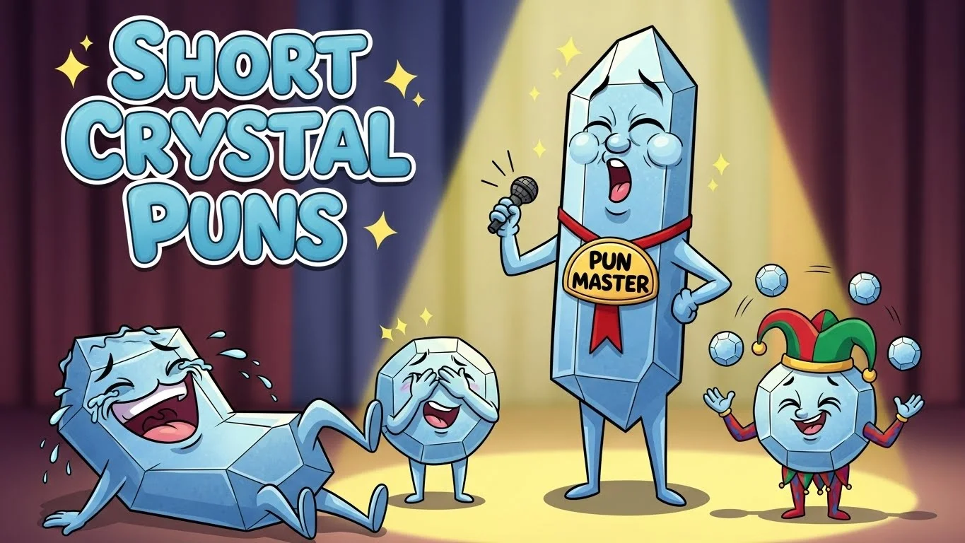 Short Crystal Puns