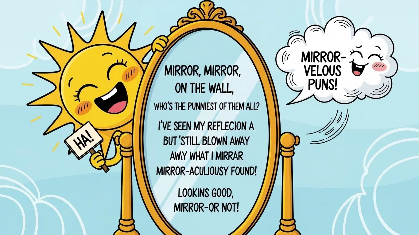 Short Mirror Puns