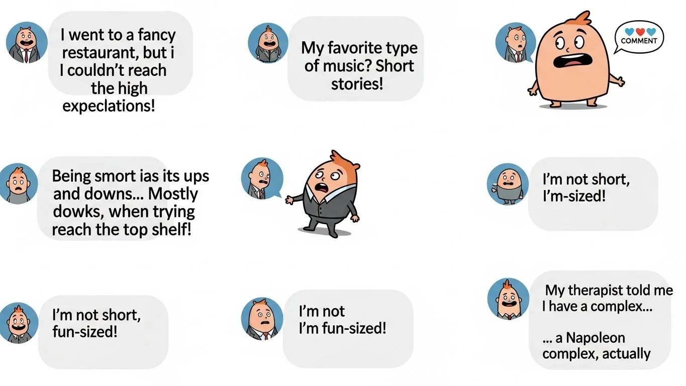 Short People Puns (Reddit Style)