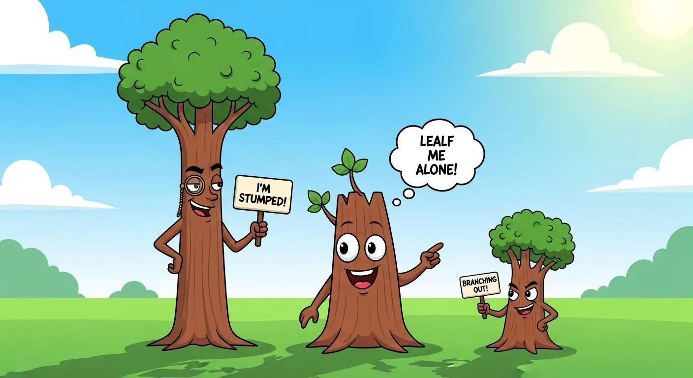Short Tree Puns