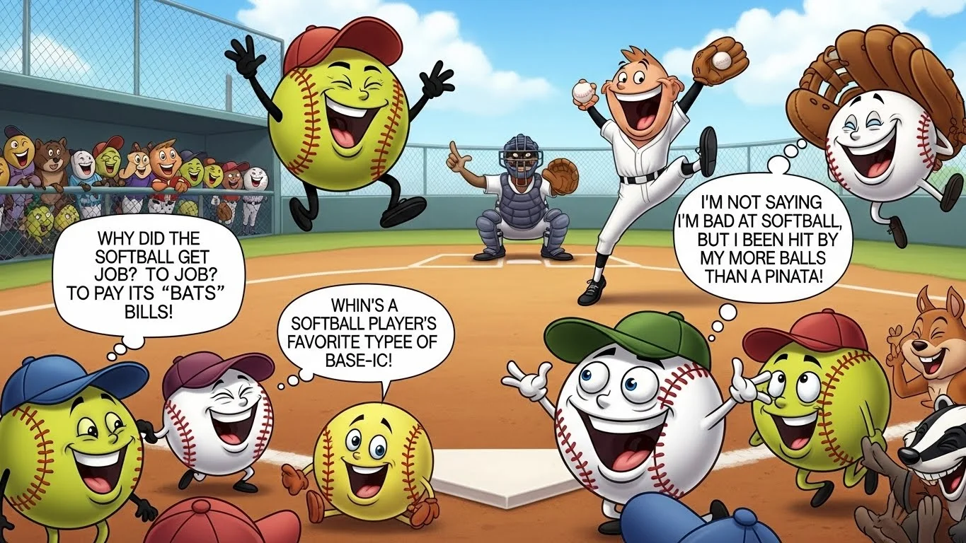 Softball Puns One Liners