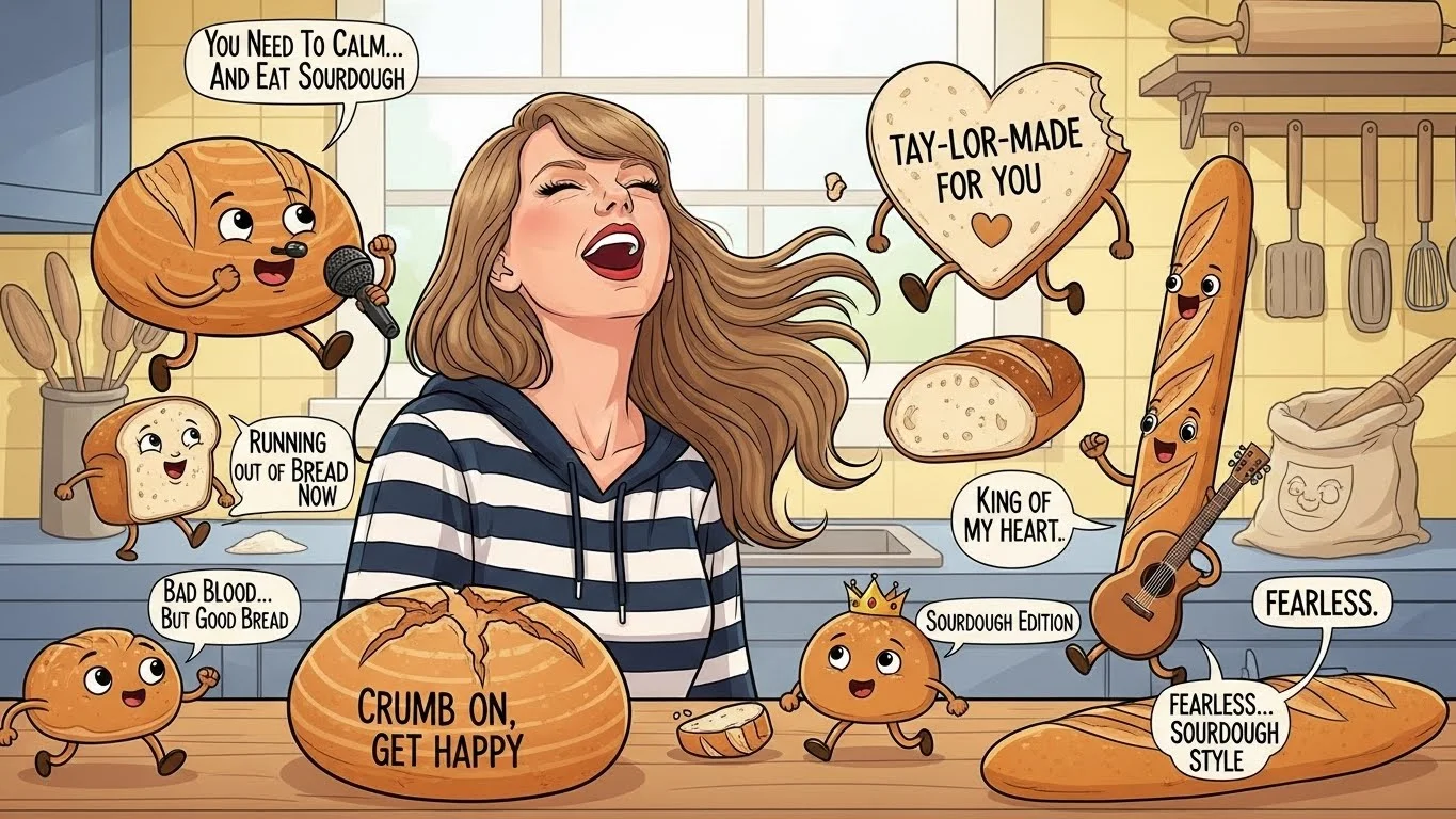 Sourdough Puns Taylor Swift