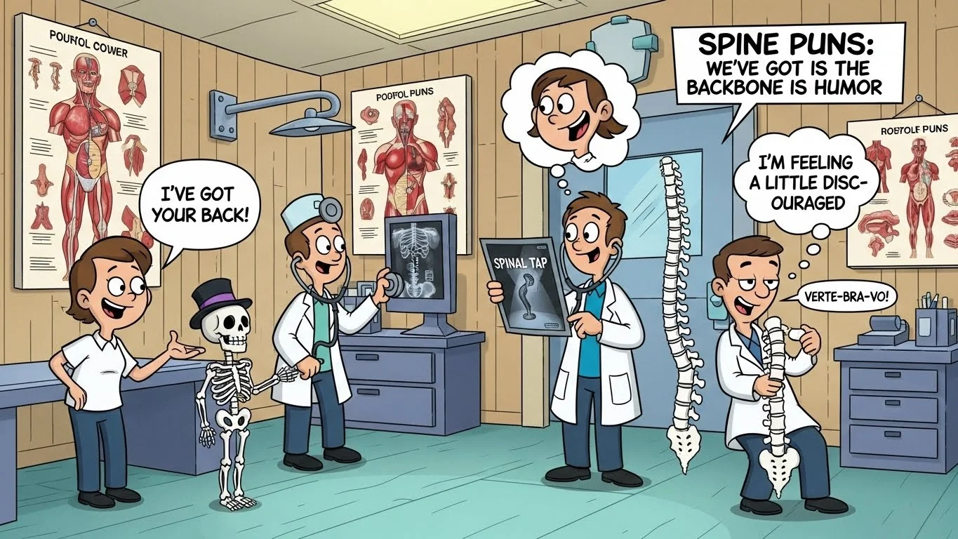 Spine Puns One Liners