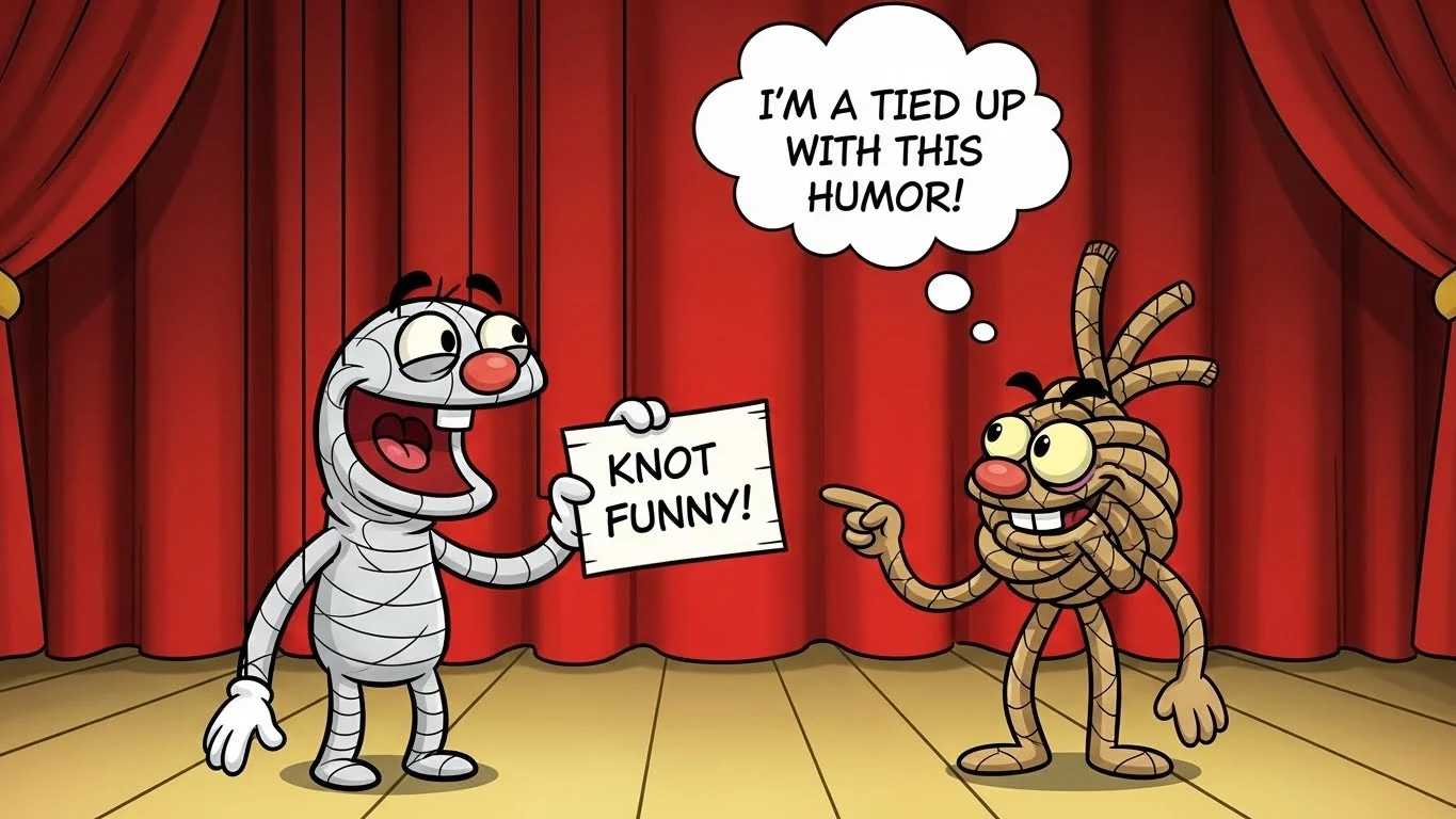 String & Knot Puppet Puns