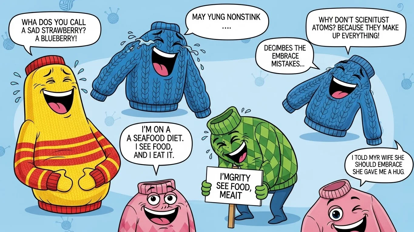 Sweater Puns One Liners