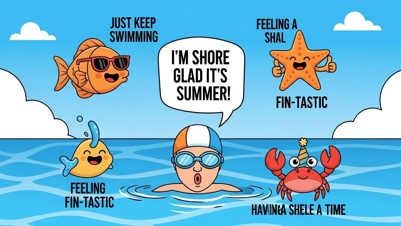 Swim Puns for Instagram