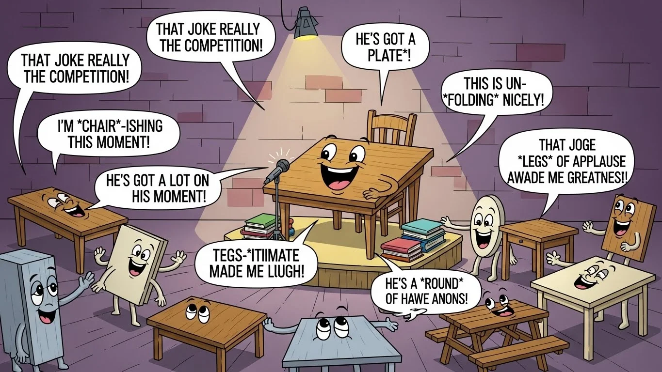 Table Puns One Liners