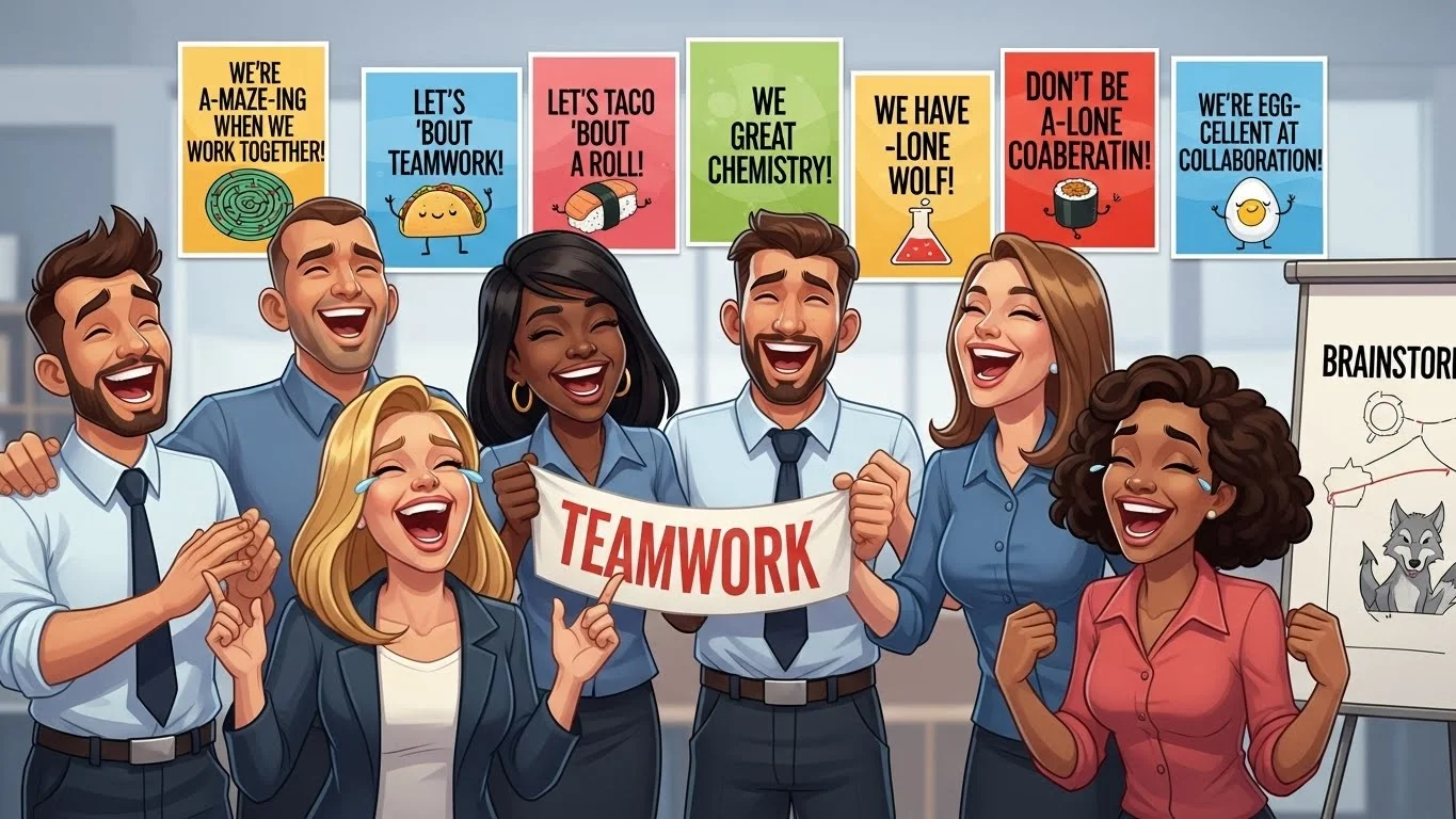 Team Building puns One Liners