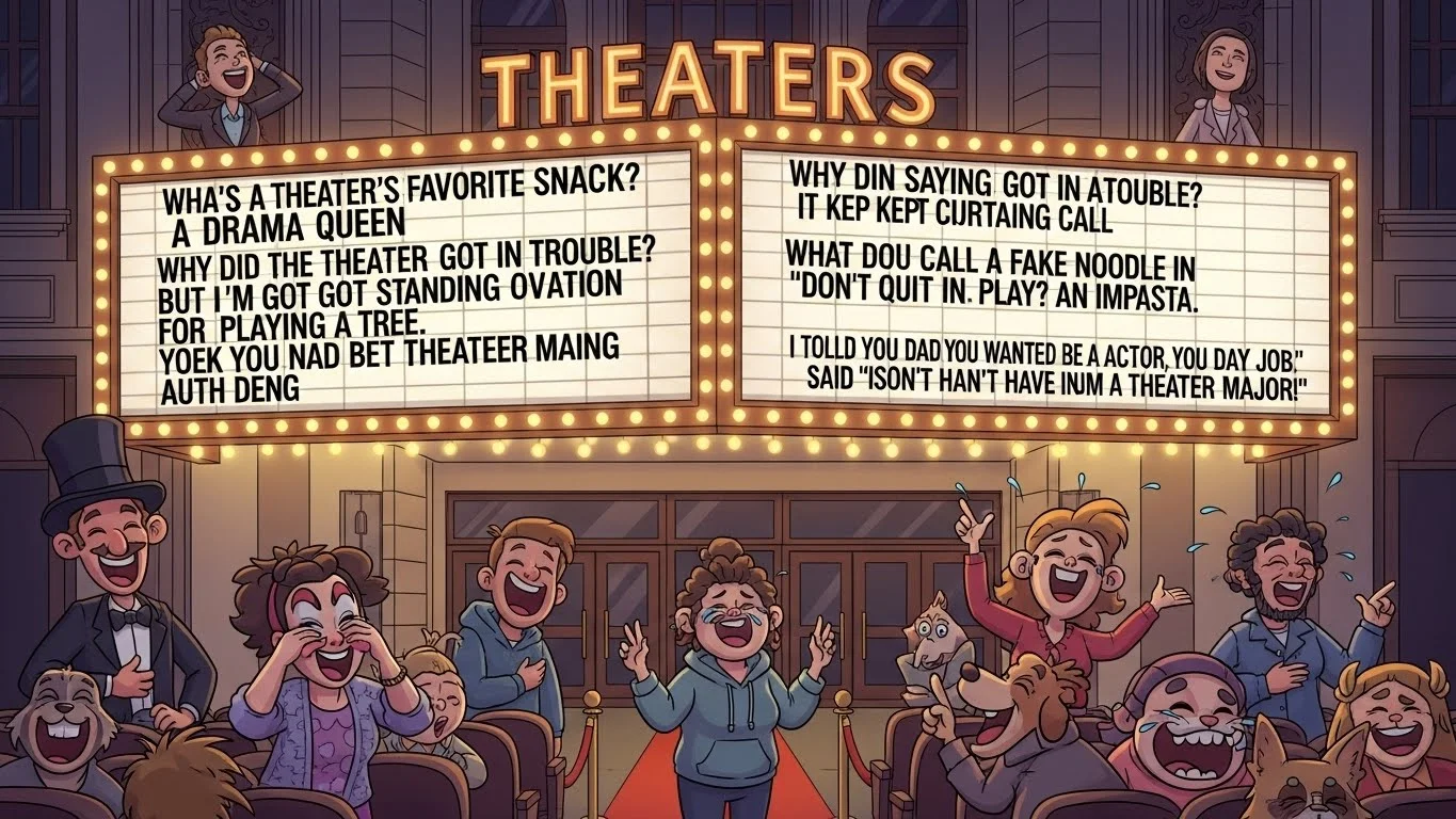 Theatre Puns One Liners
