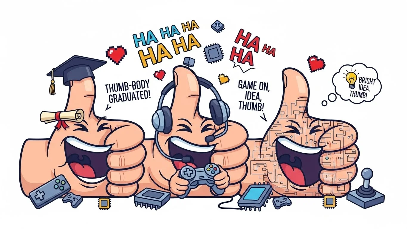 Thumb Gaming & Tech Puns
