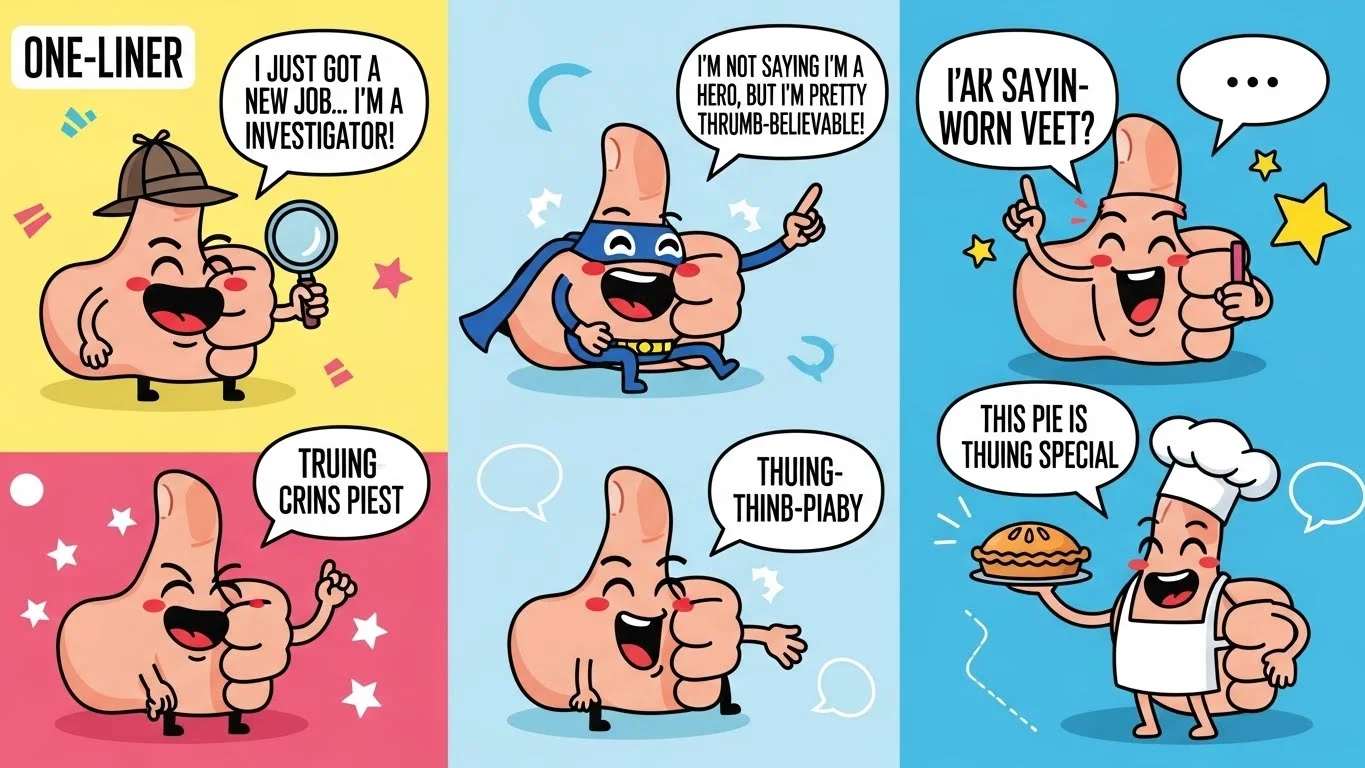 Thumb Puns One Liners