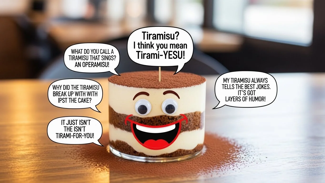 Tiramisu Puns for Instagram
