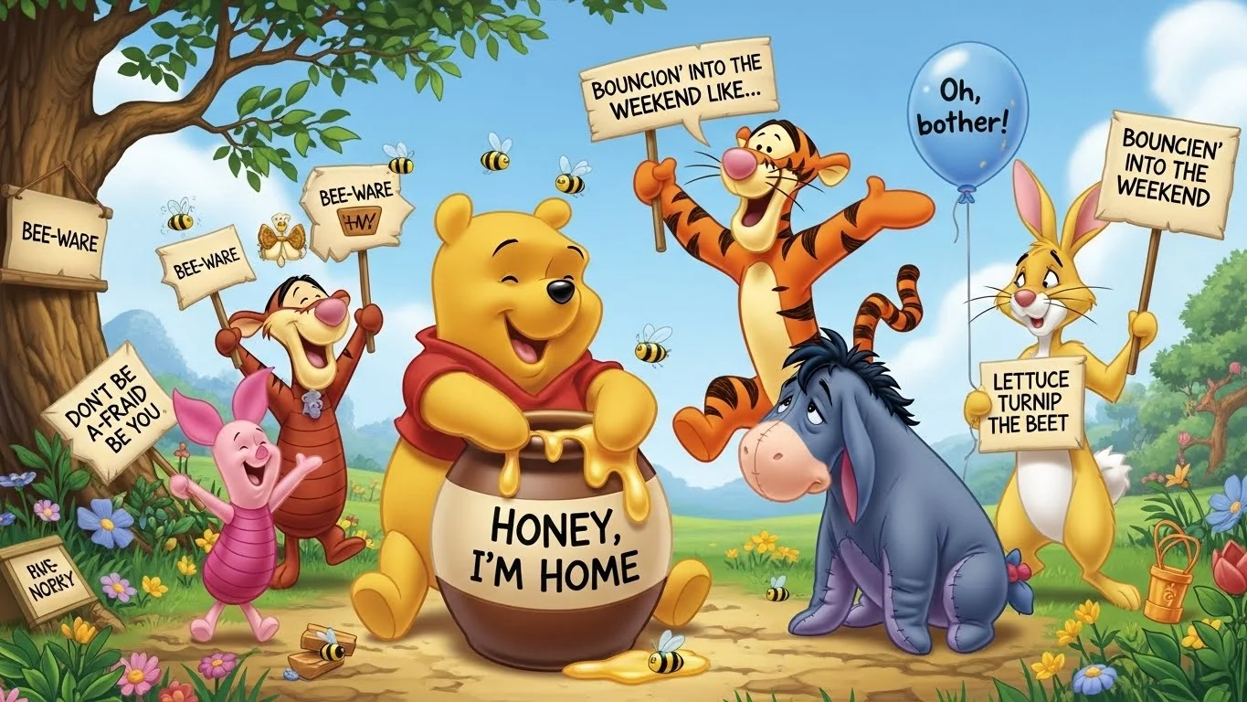 Winnie the Pooh Puns One Liners