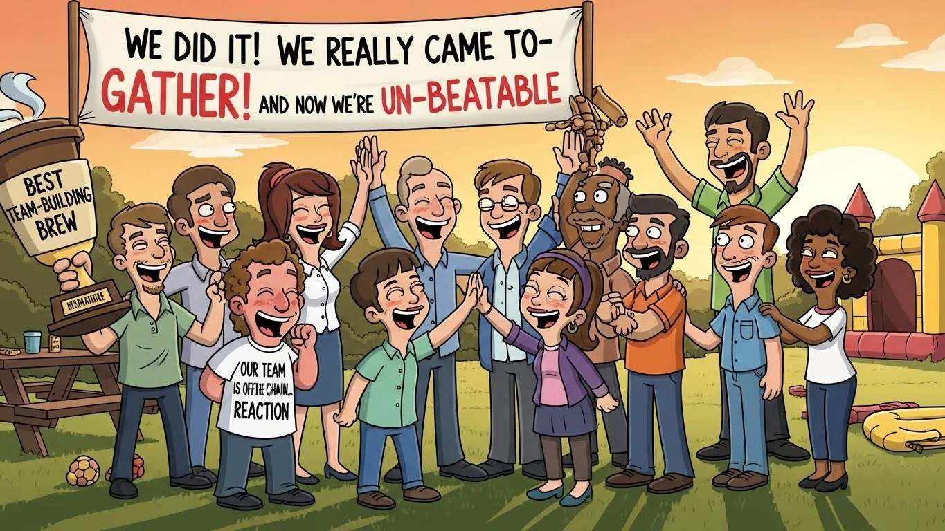 Winning Team Building Puns