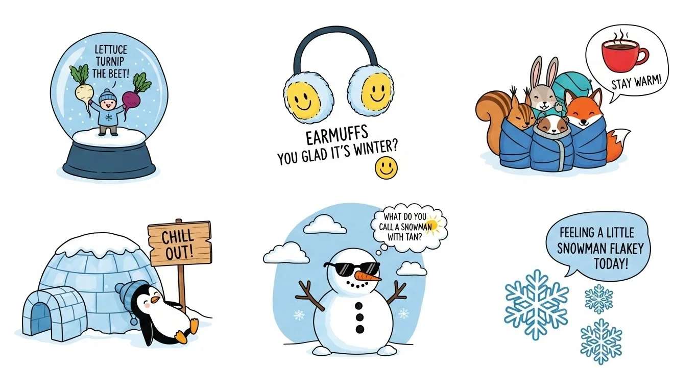 Winter Puns One-Liners