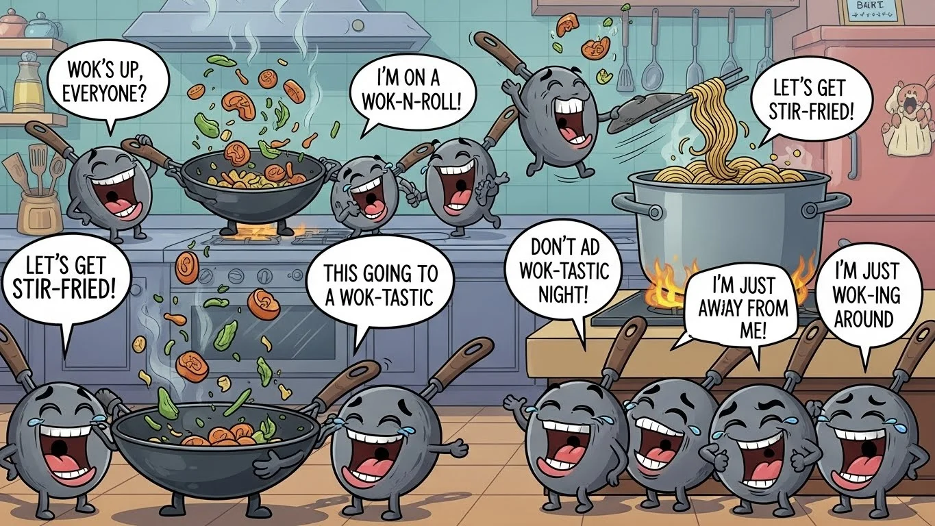 Wok Puns One Liners