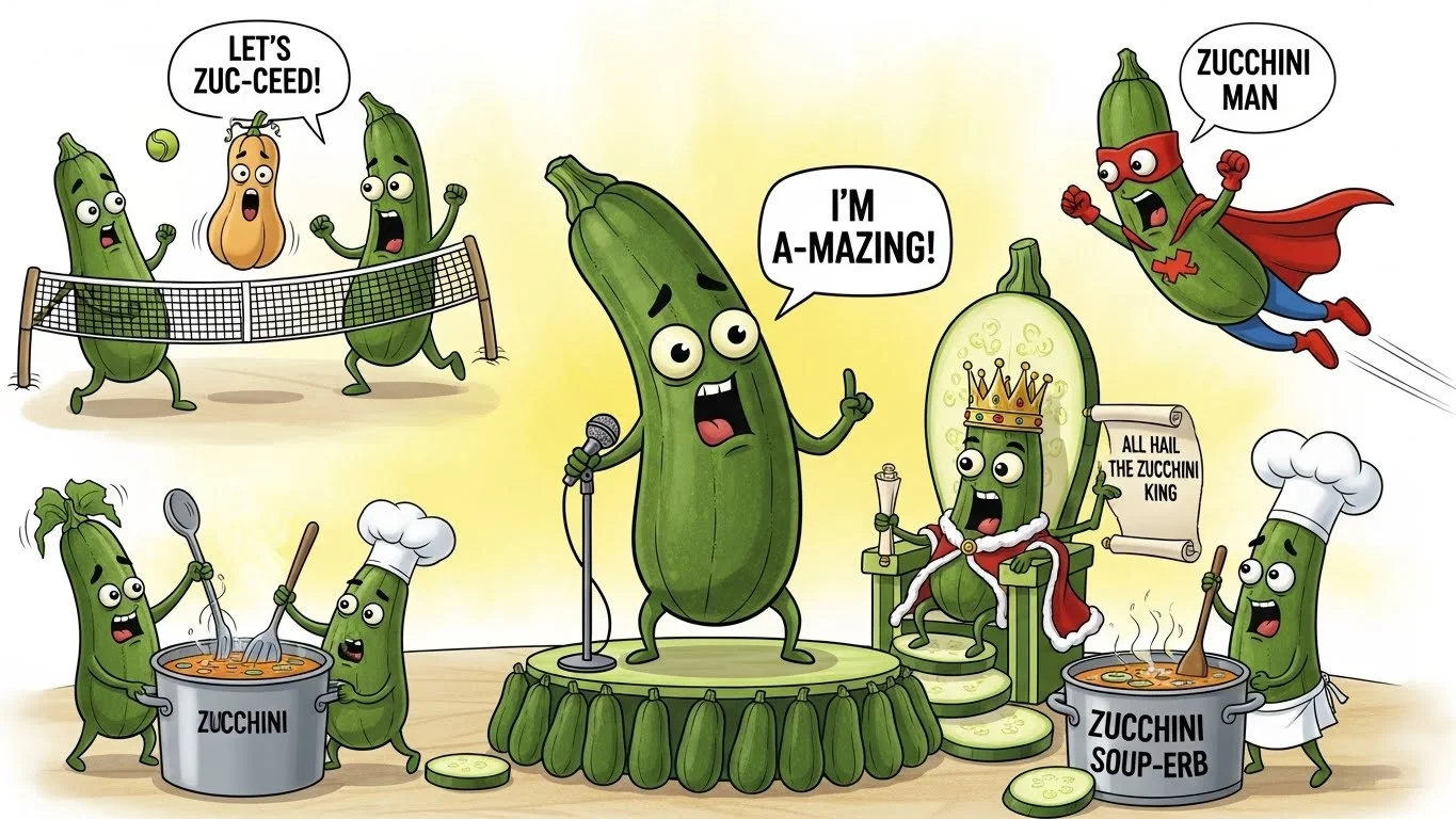 Zucchini Puns