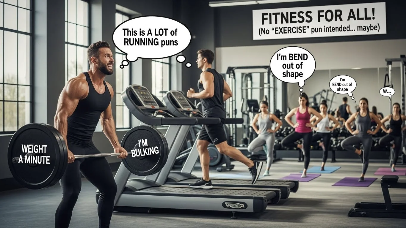 funny exercise puns