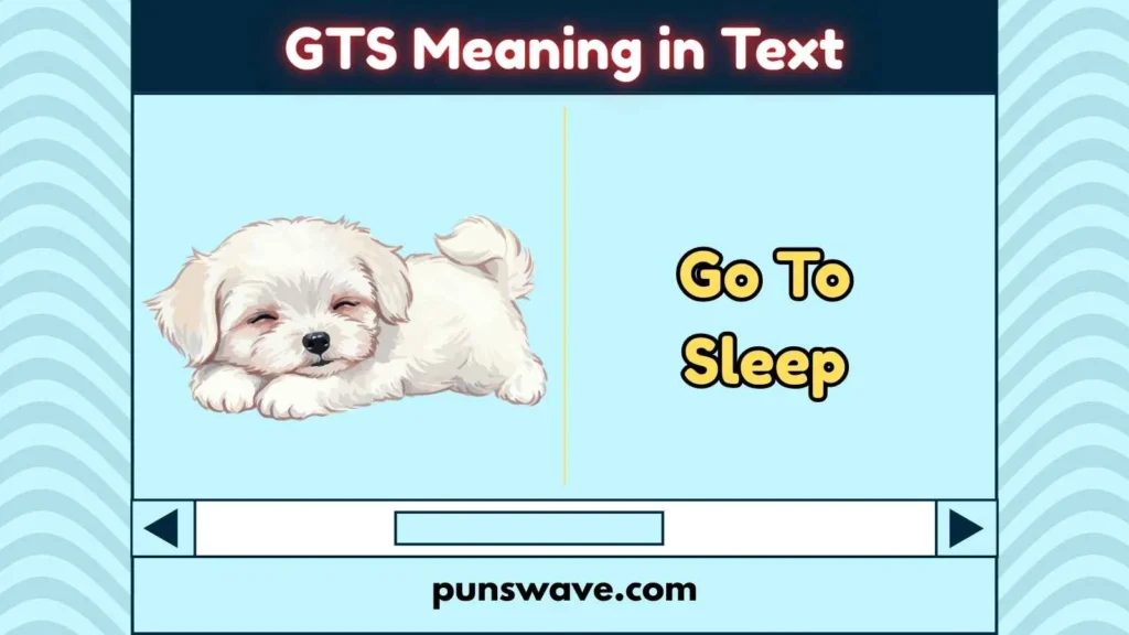 GTS Meaning in Text